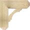Ekena Millwork Olympic Craftsman Rough Sawn Bracket, Douglas Fir, 6"W x 22"D x 22"H BKT06X22X22OLY04RDF - alternate 3